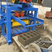 Machine de construction, machine à fabriquer des blocs de ciment QT40-1, machine à fabriquer des briques à bon prix