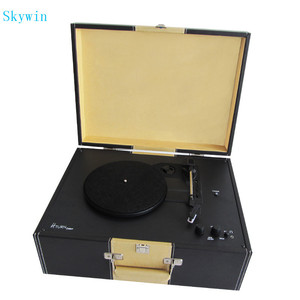 Phonographe portable avec cartouche Ruby et écouteurs, batterie rechargeable, Bluetooth, pour usage domestique - Product Image 2