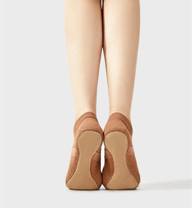 <span class=keywords><strong>Zapatillas</strong></span> <span class=keywords><strong>de</strong></span> Jazz Transpirables con Suela <span class=keywords><strong>de</strong></span> Goma Suave y Brillantina, Tejidas, Sin Cordones, para Baile, Entrenamiento, Botas <span class=keywords><strong>de</strong></span> Animadora - Product Image 5