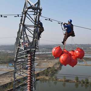 Solución de Visibilidad para Líneas Eléctricas y Aéreas, Ayuda de Navegación Visual para Pilotos, Esferas Marcadoras de Aviación / Bolas de Advertencia OHTL - Product Image 2
