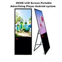 Venta Directa de Fábrica, Nuevo Diseño, Pantalla Táctil LCD Android de 50 Pulgadas, Señalización Digital IP65 con Animación para Centros Comerciales y Comercios Minoristas