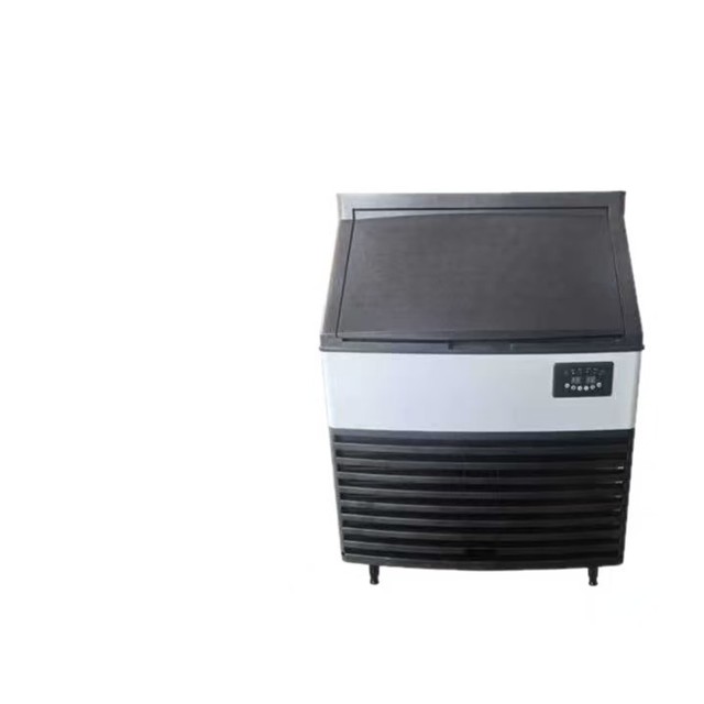 80kg/day OEM Commercial Fully Automatic Ice Cube Machine with Big Capacity for Coffee Shops Factory Price Electric Power Source