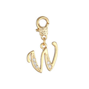 Ciondoli di Alta Qualità CHINTEN per Creazione di Gioielli, 26 Lettere dell'Alfabeto Iniziali, Forniture per Creazione di Collane e Braccialetti - Product Image 4