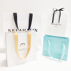 Sac à provisions de luxe doré <span class=keywords><strong>Zenbo</strong></span> refermable parchemin hautement compétitif sac en papier kraft dur au détail - Product Image 6