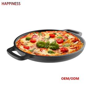 Precio <span class=keywords><strong>de</strong></span> salida <span class=keywords><strong>de</strong></span> fábrica, utensilios <span class=keywords><strong>de</strong></span> cocina para el hogar, sartén para hornear panqueques, sartén redonda <span class=keywords><strong>de</strong></span> <span class=keywords><strong>hierro</strong></span> <span class=keywords><strong>fundido</strong></span> para Pizza - Product Image 2