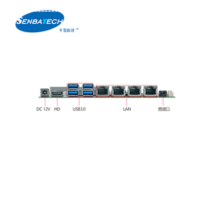 4 LAN <span class=keywords><strong>I5</strong></span>-7267U DDR4สูงสุด32G 2 COM 8 USB SIM 12V MINI ITX เมนบอร์ดอุตสาหกรรมแบบฝังทนทาน - Product Image 3