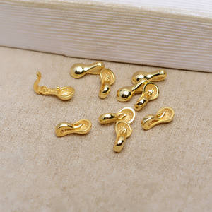 Accesorio Pequeño Universal de Plata S925 para Joyería de Perlas DIY con Cadena para Bebé, Colgante para Pulsera, Chapado, Artesanía 5297 - Product Image 2