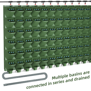 Forest Box Patent Living Wall Sistema de jardín vertical Sistema de cultivo hidropónico de circulación automática con bomba sumergible - Product Image 3