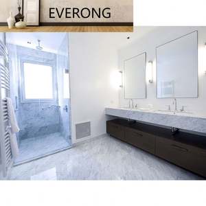 Personnalisé naturel Pisos de Marmol pierre <span class=keywords><strong>italienne</strong></span> Italie Bianco marbre blanc de Carrare EVabs avec bon prix pour revêtement de sol - Product Image 1