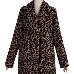 Manteau d'hiver épais pour femme, veste en fourrure avec fermeture éclair, coupe courte, vêtement d'extérieur en fourrure pour femme - Product Image 4