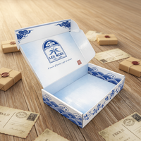 Boîtes d'expédition en carton ondulé personnalisées avec inserts pour boîtes mystères, livres et cosmétiques |   Imperméable, écologique, avec logo imprimé