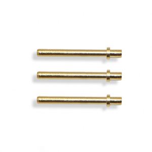 Custom Brass Slotted Ring Dowel Pin Manufacturer CNC Lathe Parts Electroplated Used for Electrical Appliance Connections - Product Image 4