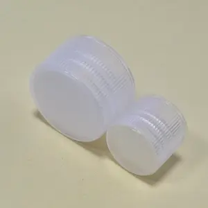 PP Material 18mm 24mm Flip Top Screw Cap Refillable Pump Sprayer With Foam Nozzle Bottles Jars Hair Packaging Use Screw Cap Lids