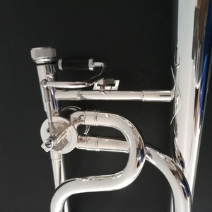 Instruments de <span class=keywords><strong>cuivre</strong></span> pour <span class=keywords><strong>trombone</strong></span> ténor professionnel Bb/F de haute qualité avec bon étui - Product Image 6