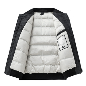 แจ็กเก็ตขนเป็ดลำลองสำหรับผู้ชายแบบหนาและอบอุ่น - Product Image 5