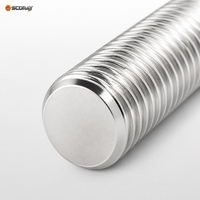 304 Stainless Steel Threaded Rods Threaded Bars GB/T 15389 DIN 976 A2-70 M3 M4 M5 M6 M8 M10 M12 M16 M20 M24 M30 M36 1m 2m 3m