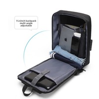 Sac à dos d'ordinateur portable pour homme, imperméable, durable, pour les voyages d'affaires, nouveau modèle tendance et élégant avec port USB