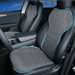 Fundas de Asiento de Coche Universales Transpirables de Lujo en Oferta, Fundas de Asiento Multicolores, Juego de Fundas Geométricas de Moda, PVC Personalizado OEM - Product Image 2