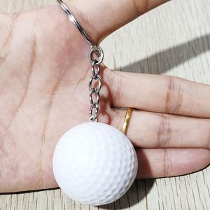 Mini-ballon de basket-ball <span class=keywords><strong>personnalisé</strong></span> football golf anti-stress balle de sport en mousse à presser avec <span class=keywords><strong>porte</strong></span>-clés - Product Image 5