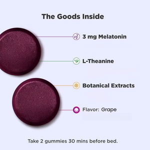 Gummies de Sommeil NatureMade Liposomales Véganes Bio Faible en Sucre à la Mélatonine pour Adultes, Supplément 3mg 5mg 10mg avec Magnésium et L-Théanine - Product Image 5