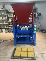Machine à fabriquer des blocs creux à prix d'usine 2026, très vendue, pour la construction, modèle 4-35A, machine à briques en ciment non cuites