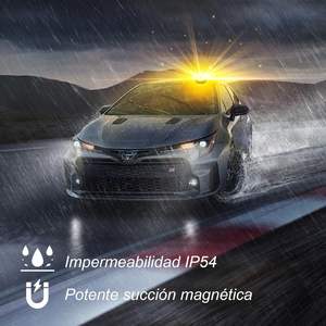 Nuova Luce di Emergenza per Auto Antela V16, Dimensioni Compatte 8,5 Cm con Base per Installazione Universale Frontale, Retrofit/Aggiornamento - Product Image 3