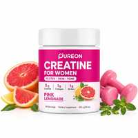 Créatine en poudre monohydratée Pureon Factory Direct, stimulant de force pour les femmes, complément alimentaire