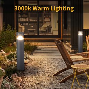 ไฟเสาบอลลาร์ด LED 12W IP65 กันน้ำ สำหรับตกแต่งสวน ทางเดิน สนามหญ้า ภายนอกบ้าน แบบโมเดิร์น ขายส่ง - Product Image 4