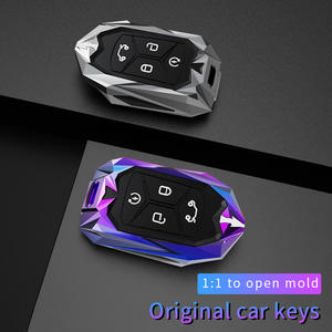 Housse de protection de clé de voiture en alliage de Zinc pour LYNK & CO 01 PHEV 02 03 05 09 2017 2018, accessoires de protection de clé à distance intelligente pour voiture acc - Product Image 3