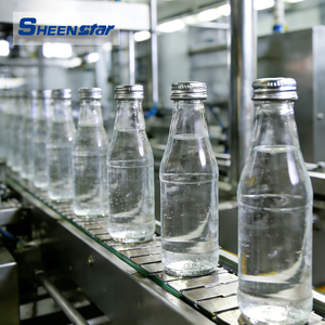 Prix d'usine Sheenstar 3000BPH Machine de remplissage automatique de bouteilles en verre pour eau minérale potable - Product Image 1
