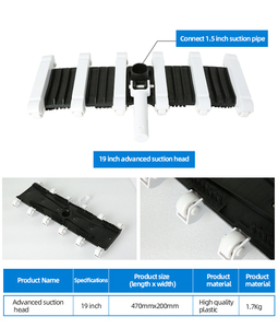Venta al por mayor de fábrica, cabezal de cepillo <span class=keywords><strong>Robot</strong></span> de limpieza, accesorios de vacío <span class=keywords><strong>para</strong></span> piscina - Product Image 3