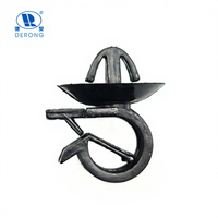 Nouvelles pièces automobiles universelles, la plupart des modèles, attaches de remplacement PA6, clips de fixation automobile, modèle DE RONG QJ-KK17, garantie 1 an
