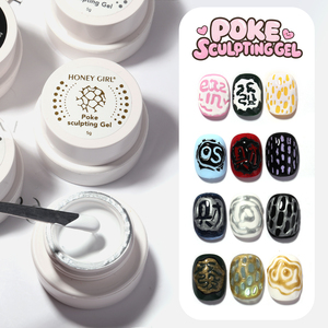 HONEY GIRL-Esmalte de uñas en gel clásico para esculpir Poke, 2 colores, OEM/ODM, venta al por mayor - Product Image 2