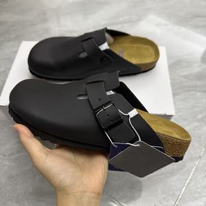 Oem/ODM alemán Birkenstocks sandalias de madera contrachapada Casual tecnología de prensado en caliente zapatos de corcho 2,8-3,2mm suela de cuero Eva caucho plástico - Product Image 2
