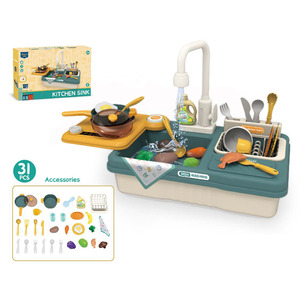 31 pezzi i bambini giocano a mini <span class=keywords><strong>lavastoviglie</strong></span> <span class=keywords><strong>giocattolo</strong></span> con presa d'acqua elettrica per bambini che lavano la cucina <span class=keywords><strong>giocattolo</strong></span> con in <span class=keywords><strong>lavastoviglie</strong></span> - Product Image 2
