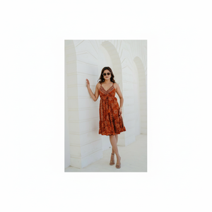 ชุดเซ็ตสองชิ้นสีเขียวมะนาวลายดอกไม้ เสื้อครอปท็อปกับกางเกงขายาวทรงกว้าง ชุดลำลองสำหรับฤดูร้อน ชุดวันหยุดลายพิมพ์พฤกษศาสตร์ ชุดเข้าชุดทันสมัย - Product Image 1