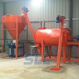 Línea de producción de mortero de polvo seco de alta precisión Simple 1-5 t/h embolsado automático para equipo de mezcla de arena de cemento adhesivo para azulejos - Product Image 2