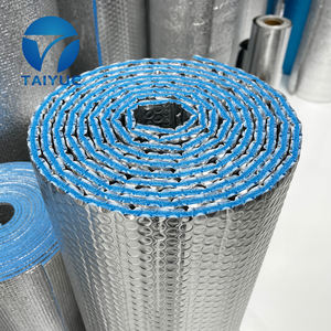 Rouleaux d'isolation de toit réfléchissants au design moderne 2mm/10mm/25mm feuille de bulle d'aluminium pour la construction d'entrepôt <span class=keywords><strong>mousse</strong></span> de laine - Product Image 1
