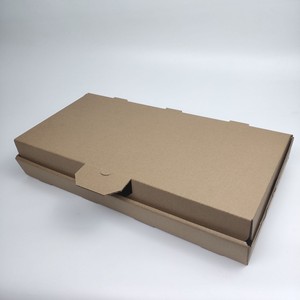 Boîtes à pizza en papier kraft ondulé pour frites et hamburgers avec logo, support à pizza en PP de qualité alimentaire - Product Image 2