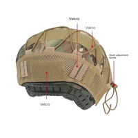 Housse de casque FAST avec cordon de serrage, idéale pour les sports de plein air et les jeux de CS, unisexe