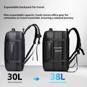 High Quality Custom Logo Computer Bag Large Expandable Business <b>Laptop</b> <b>Backpacks</b> Business Men Travel <b>Backpack</b> - Product Image 4