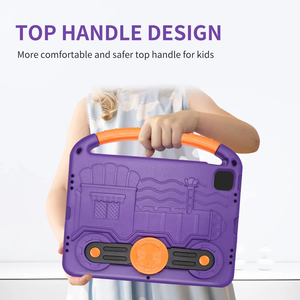 เคสแท็บเล็ต PC แข็งซิลิโคน EVA ทนทานป้องกันการตกสำหรับ <span class=keywords><strong>iPad</strong></span> Air <span class=keywords><strong>11</strong></span> ''/10.9นิ้วฝาครอบเคส2018 2021 2020 - Product Image 6