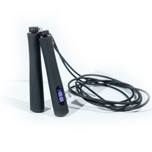 <span class=keywords><strong>Corde</strong></span> à <span class=keywords><strong>sauter</strong></span> intelligente rechargeable avec compteur intelligent pour adultes et étudiants, longueur 2,8 m, entraînement de fitness professionnel - Product Image 1