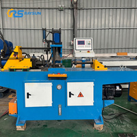 Machine d'expansion de tubes RS-TM30 à trois stations hydrauliques pour le formage des extrémités de tubes métalliques pour échappements automobiles