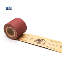 Rouleau de papier abrasif de haute qualité avec support en tissu doux, papier abrasif pour le polissage des meubles, rouleau de papier abrasif Wild Cat