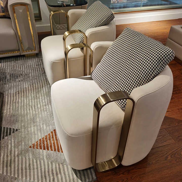 Black Velvet Gold Arm Chair