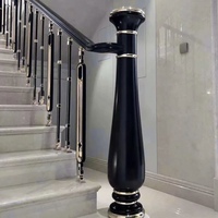 Rampe d'escalier en fer forgé décorative de luxe moderne, rampe d'escalier en métal antique pour intérieur, offre spéciale, villa, escalier en plastique