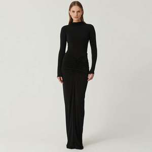 Elegant Ladies Long Casual Dress Straight <strong>Maxi</strong> Long Dresses Women Dress - Product Image 1