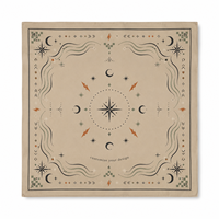 Bandana personnalisé en tissu, foulard imprimé sur mesure pour événements extérieurs, festivals, fêtes, décoration et mode