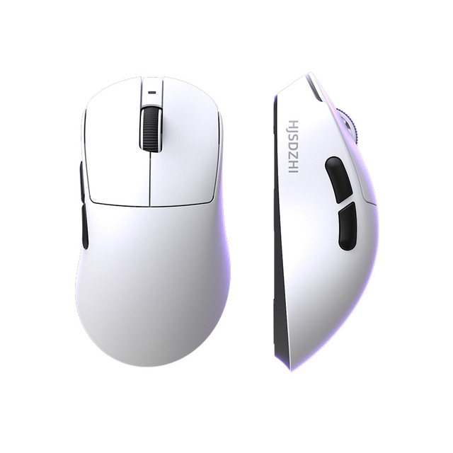 HJSDZHI S1 Gaming Mouse Three-Mode /2.4G PAW3311 Sensor 6 Buttons Ergonomic Design Self-Charging Battery